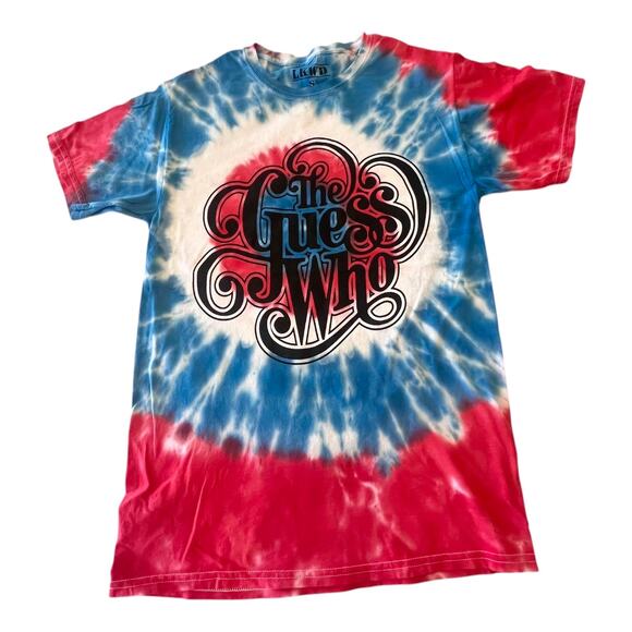 NEW Patriotic THE GUESS WHO Band Graphic T SHIRT SM TEE Mens Womens 100% Cotton - Picture 1 of 6